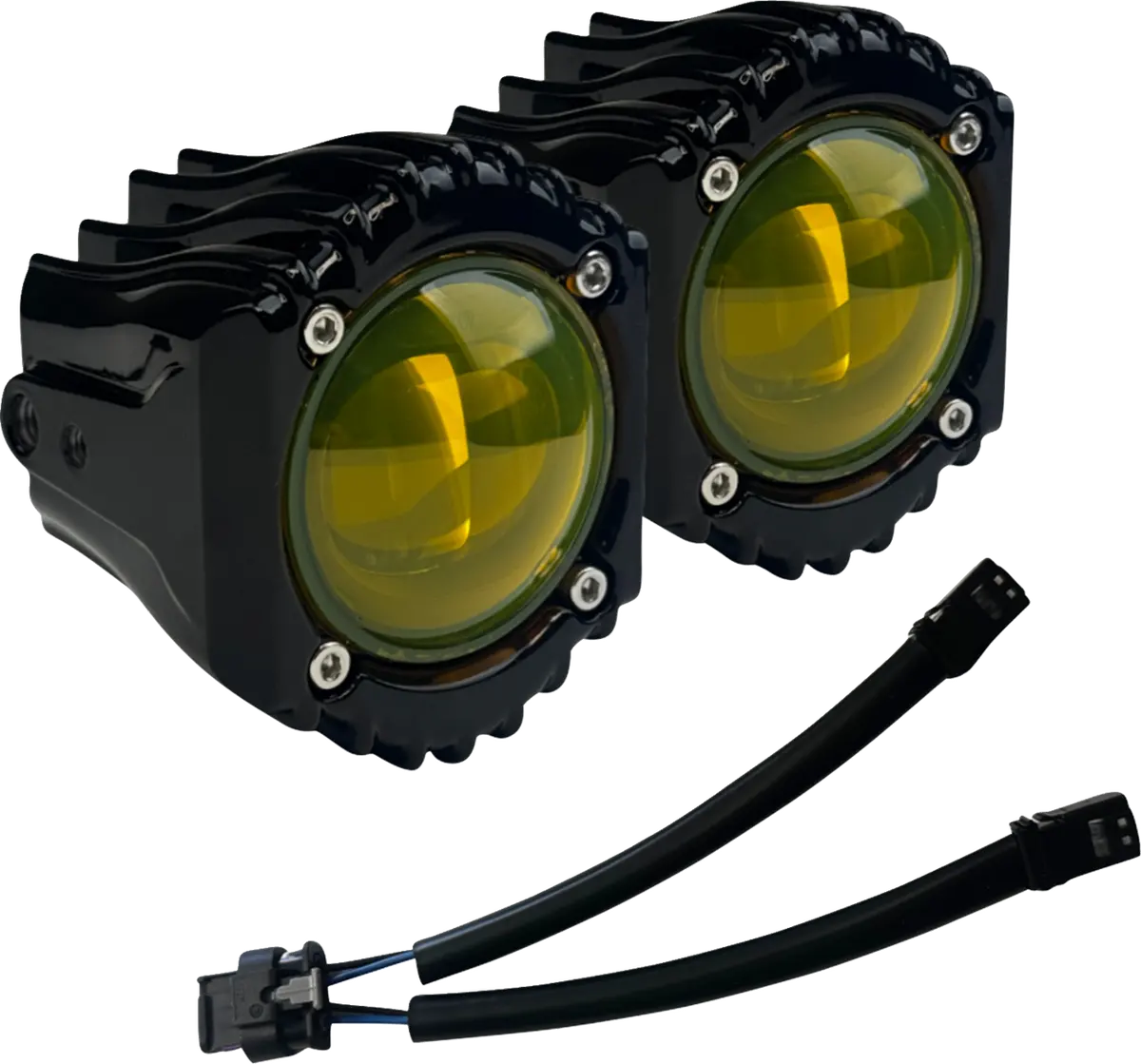 Custom Dynamics Fog Light - Selective Yellow - Harley-Davidson® Sd-Fog-4Y 1