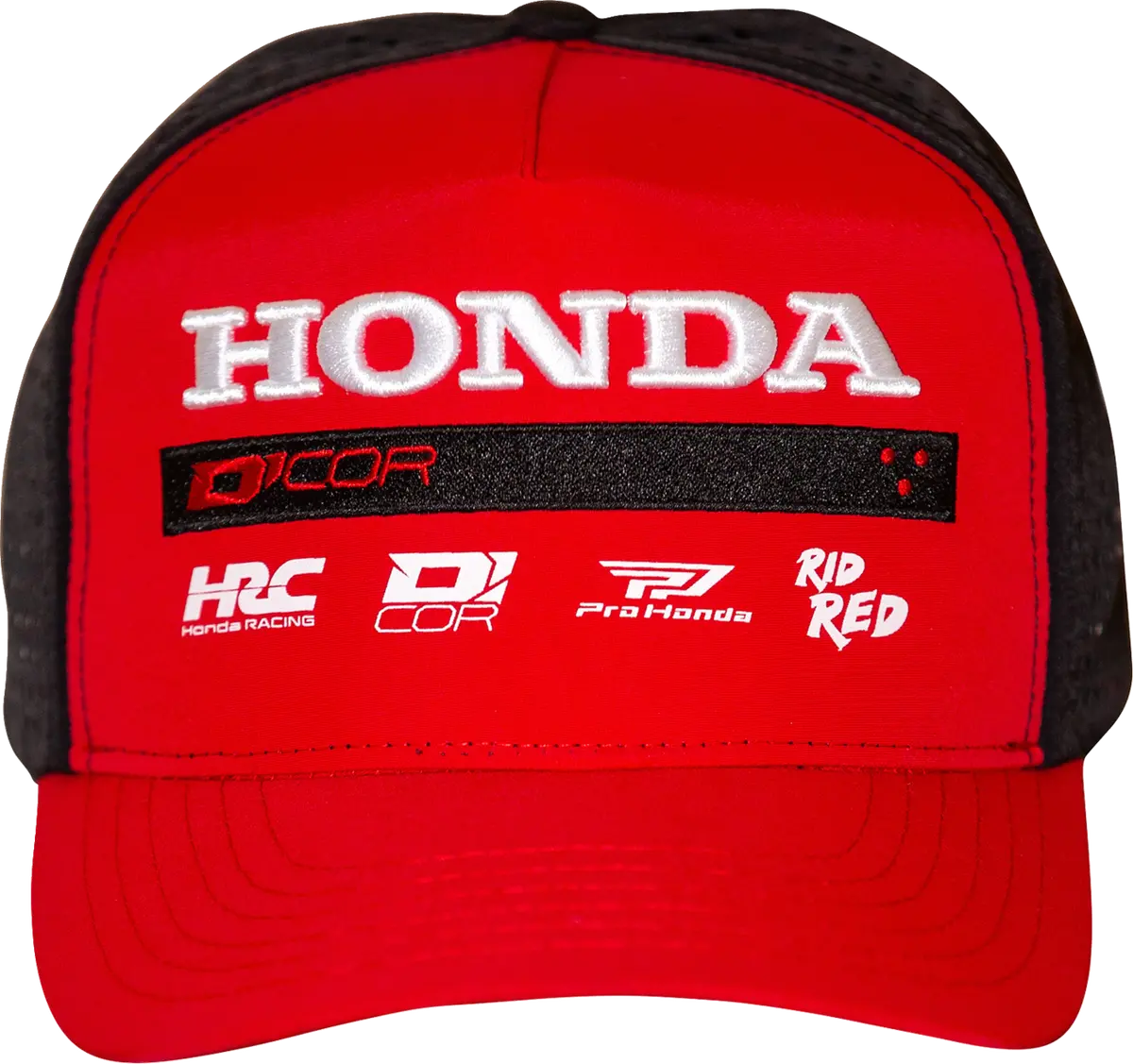 D'cor Visuals Honda Factory2 Hat - Red 70-158-1 1