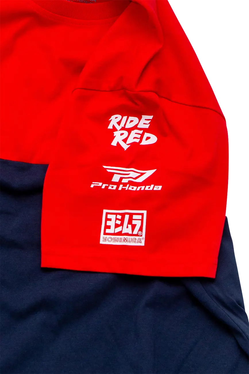 D'cor Visuals Honda Team2 T-Shirt - Navy - Xl 80-134-4 2