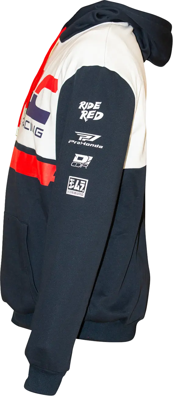D'cor Visuals Honda Hrc2 Sweatshirt - Navy - Large 85-216-3 2