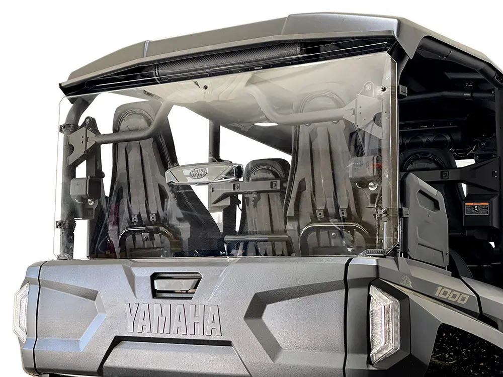 Rear Vented Windshield Clr Yam 1