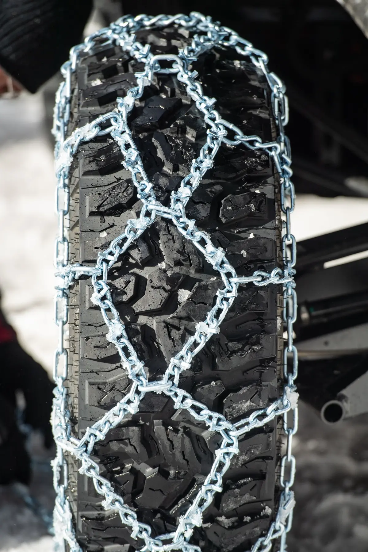 Diamond V Bar Snow Chains 30" 30X10 14 And 30X10 15 1