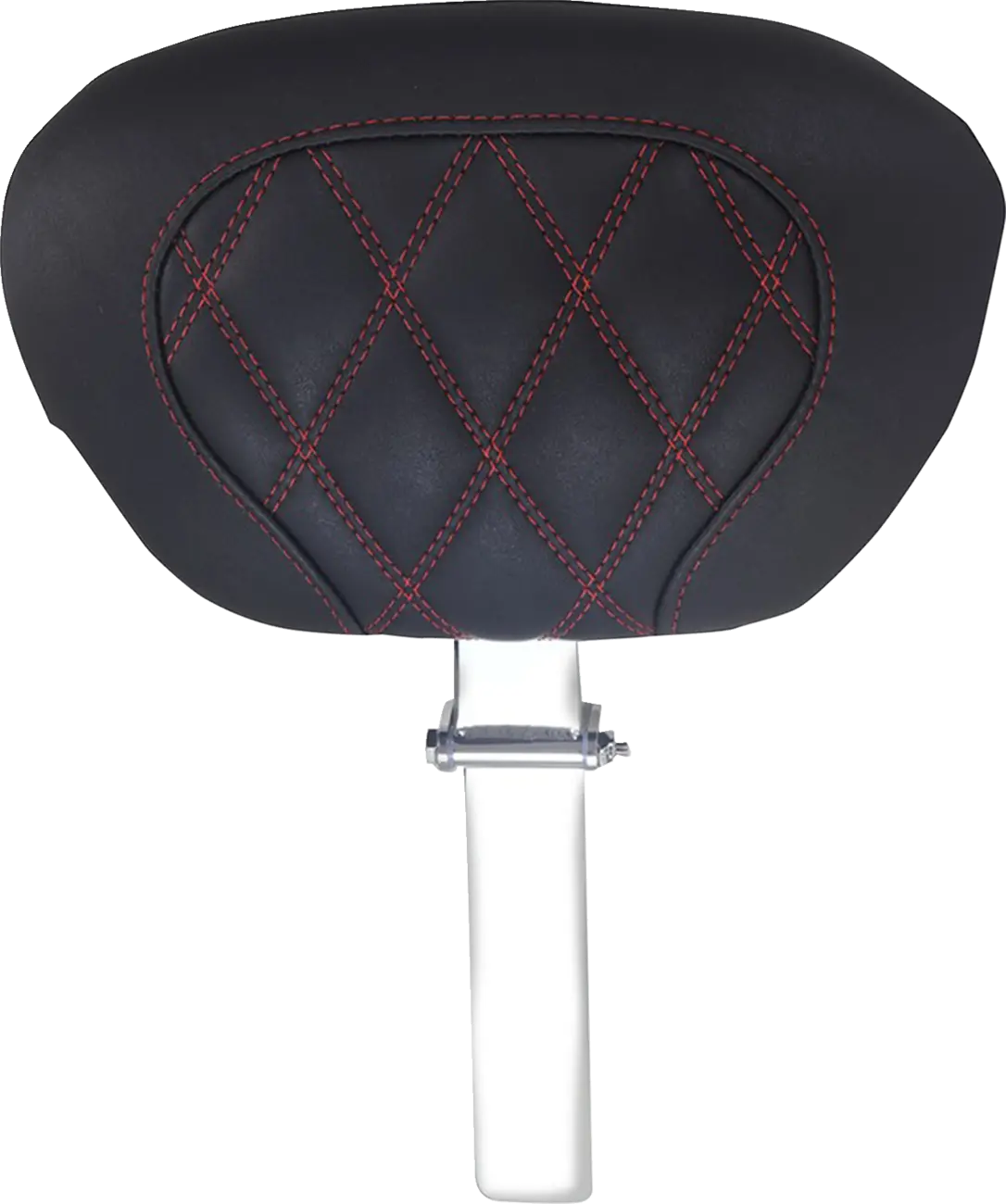Mustang Driver Backrest - Double Diamond - American Beauty Stitch - Flh/Flt '08-'25 89539Ab 1