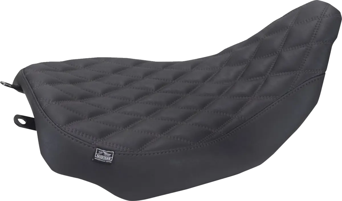 Mustang Runaround™ Solo Seat - Double Diamond - Black Stitch - Flt/Flh '23-'25 88020 1