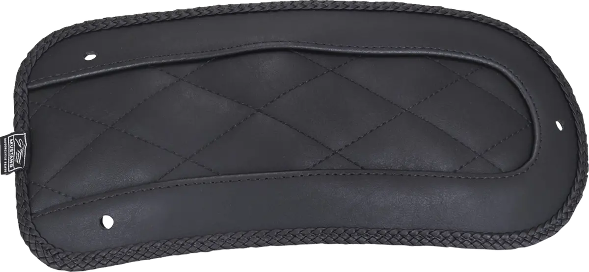 Mustang Fender Bib - Diamond - Black - Hd Touring 78195 1