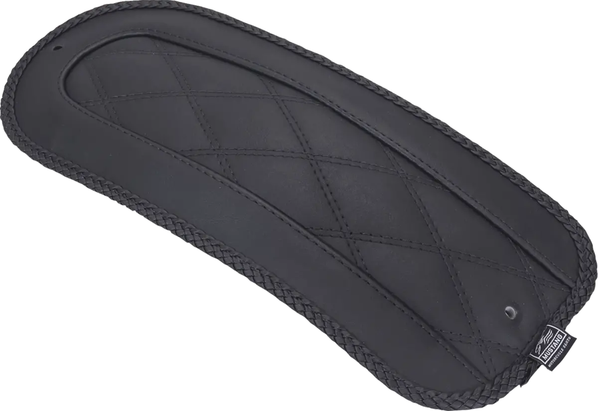 Mustang Fender Bib - Double Diamond - Black - Hd Sportster 83102 1