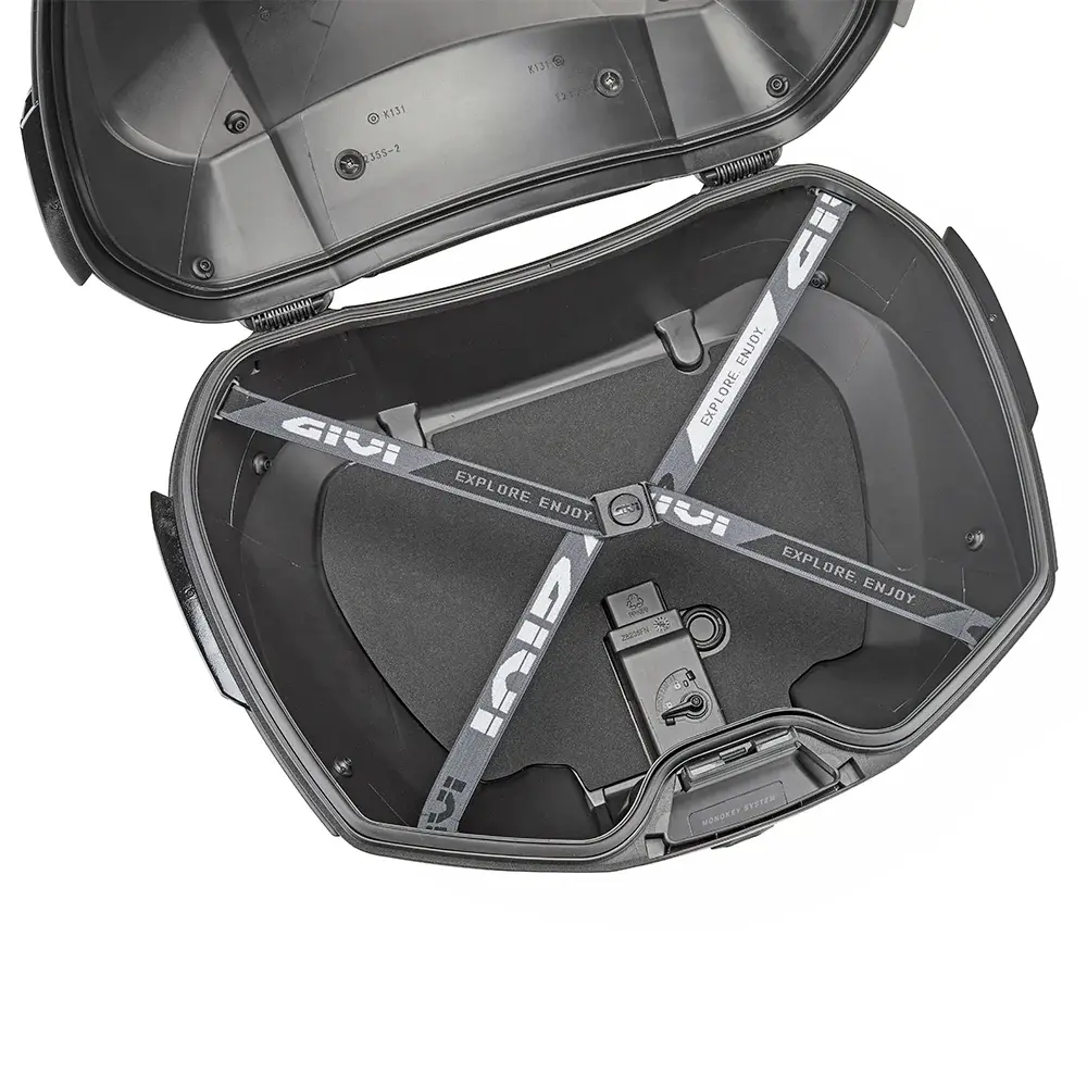 V49n Air Monokey Top Case 49L Black/Silver 2