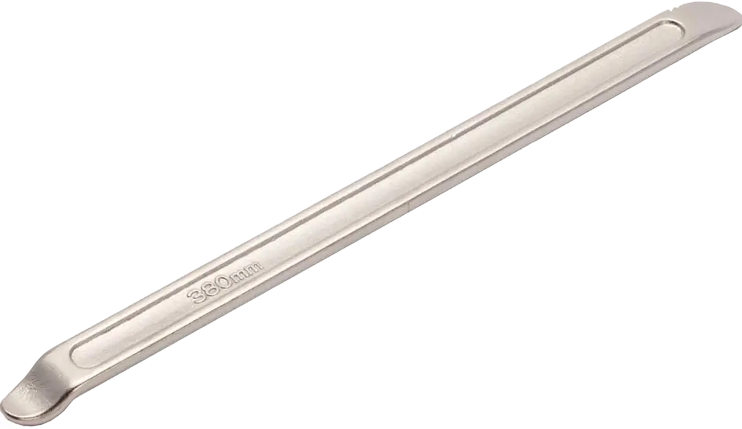 Dual Spoon Tire Lever Silver Universal 9.5 Inch Long 1