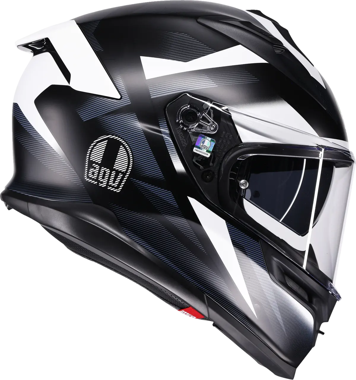 Agv K7 Helmet - Glimpse - Matte Black/White - Large 2118399004-016-L 2