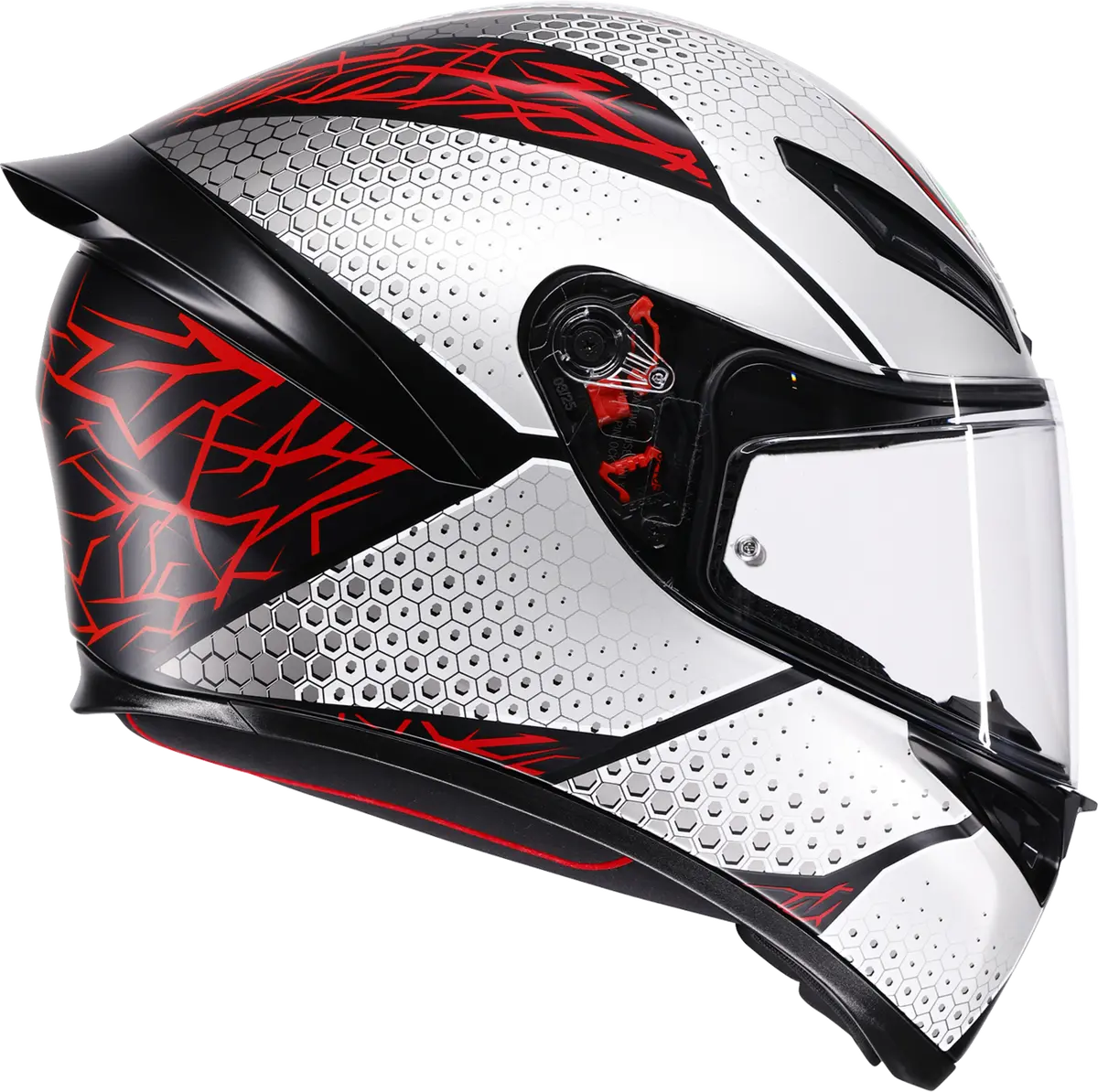 Agv K1 S Helmet - Speedarmor - Matte Black/Gray/Red - Large 2118394018-073-L 2