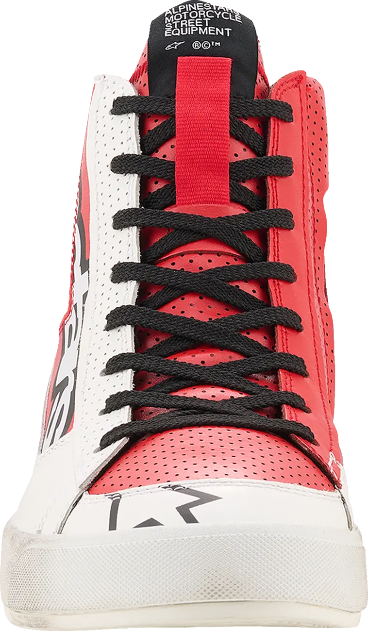 Alpinestars Stated Flair Shoes - White/Bright Red - Us 10 2541326-2230-10 2