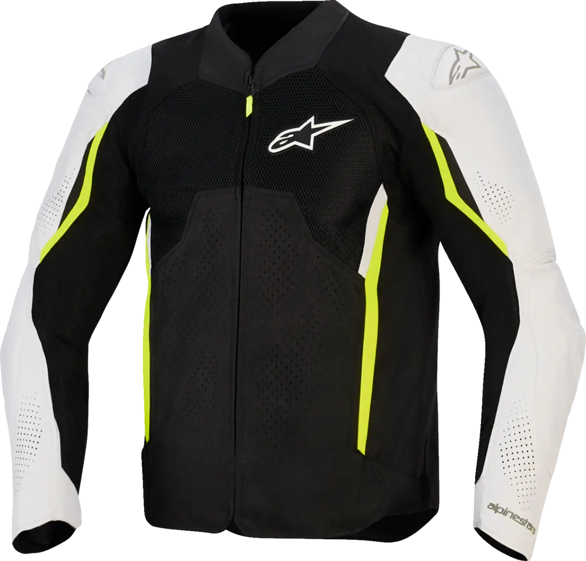 Alpinestars Ast V3 Air Jacket - Black/Silver/Yellow Fluo - 2Xl 3300426-159-2Xl 1