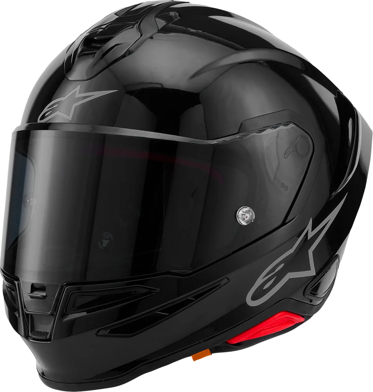 Alpinestars Supertech R7 Helmet - 22.06 - Solid - Gloss Black - Xs 8202126-1180-Xs 1