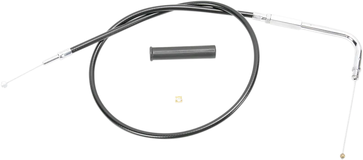 Drag Specialties Black Vinyl Throttle Cable - 39-1/2" 4331100B 1