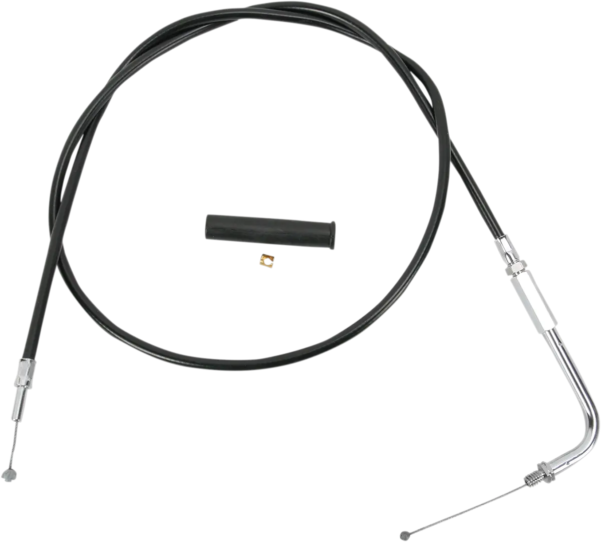 Drag Specialties Black Vinyl Throttle Cable - 39-1/2" 4330506B 1