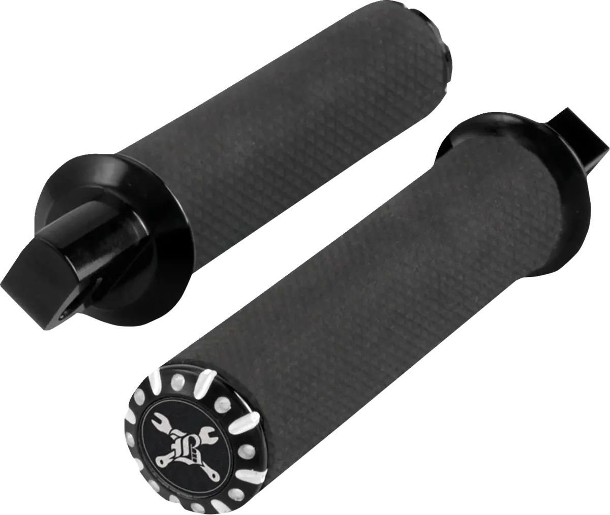 Burly Brand Hawk Foot Pegs - Black Machined - Universal B13-1123Bm 1
