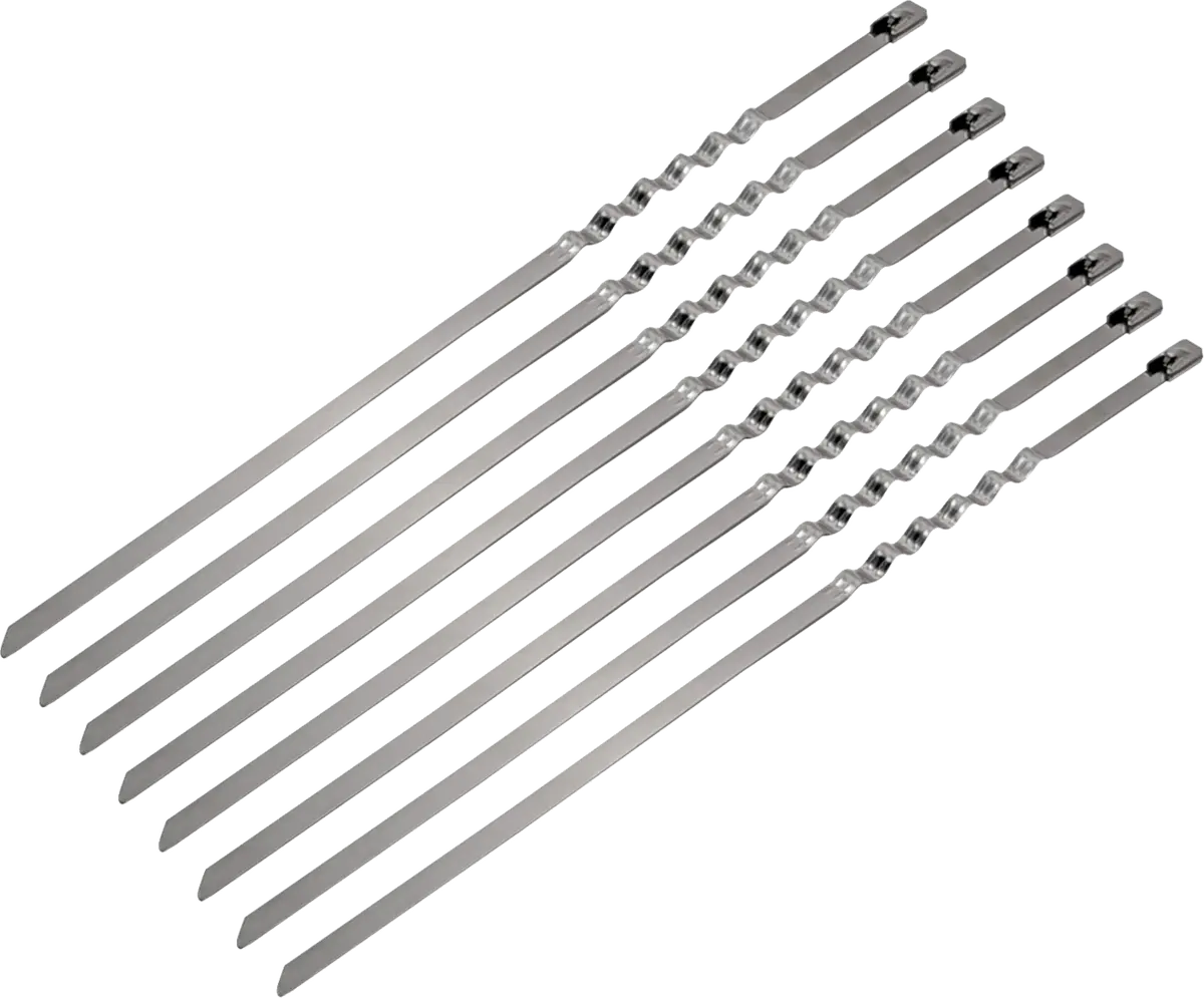 Dei Lockjaw Locking Ties - 8" - 9-Pack 10204 1