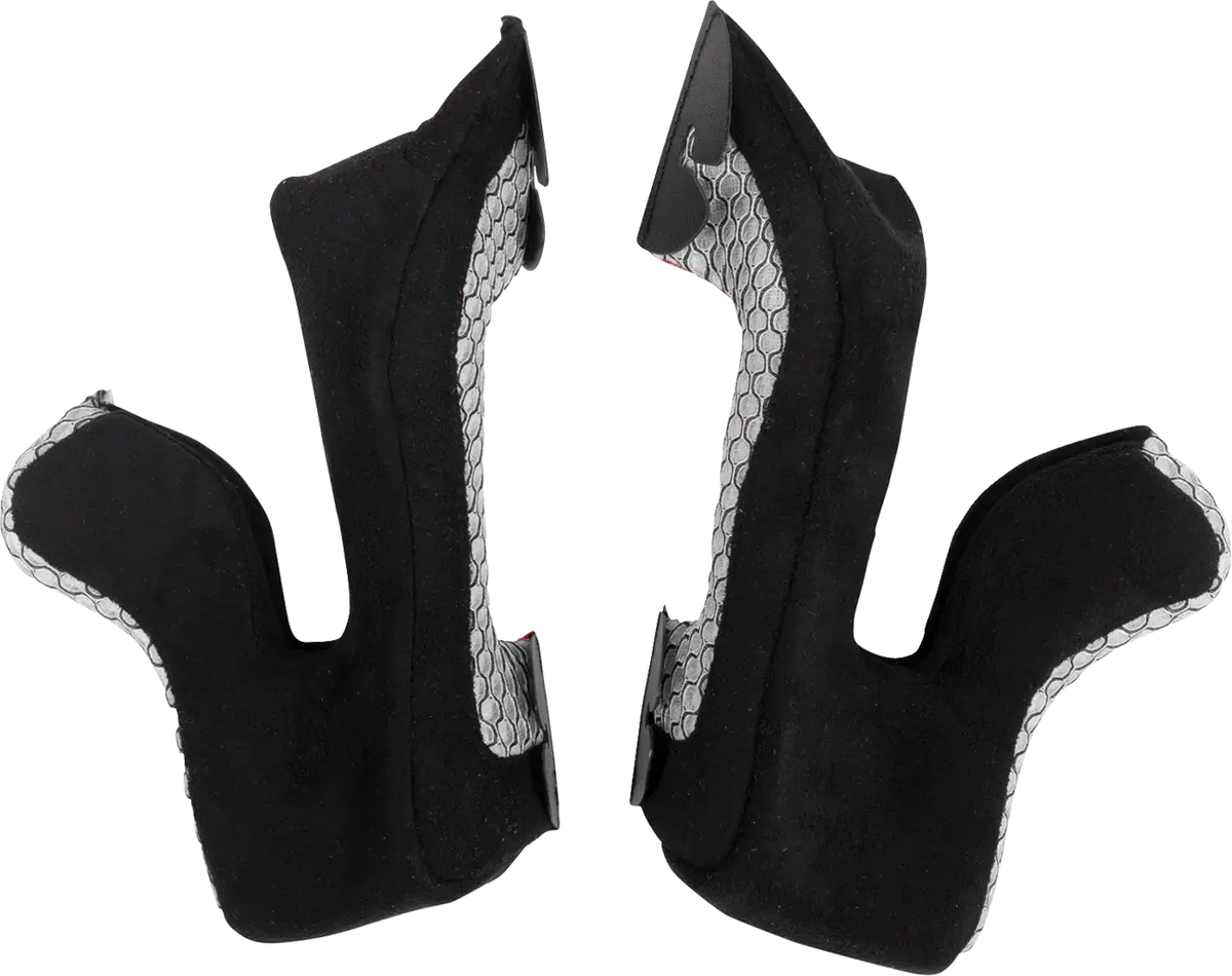 Moose Offroad Mr3 Cheek Pads - F.A.F. - Black - 2Xl 0134-4232 1