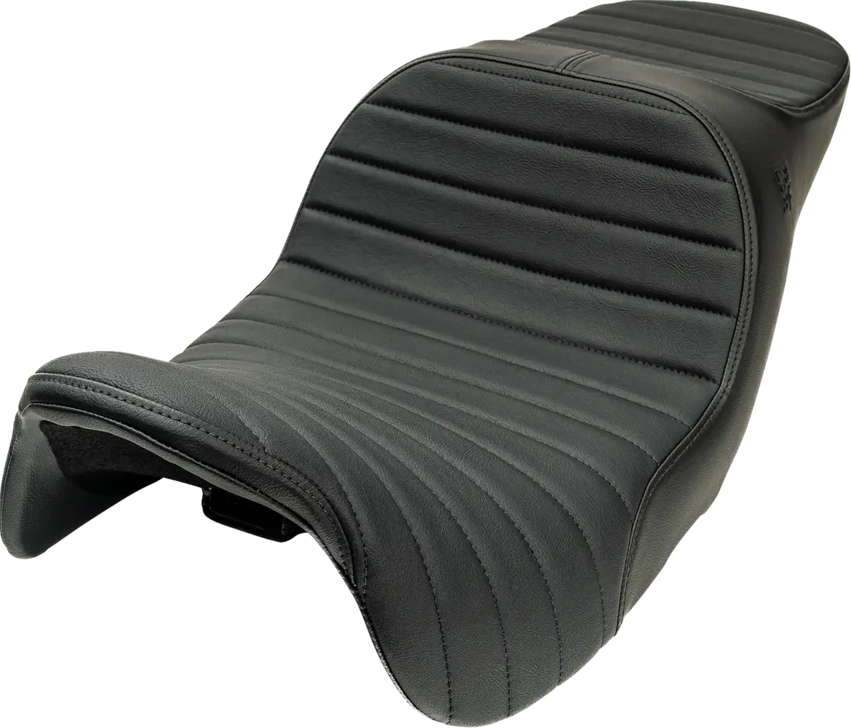 Slyfox Chariot Seat - Black Classic Stitch - Black Logo - Flh/Flt '09-'23.5 4723A 1
