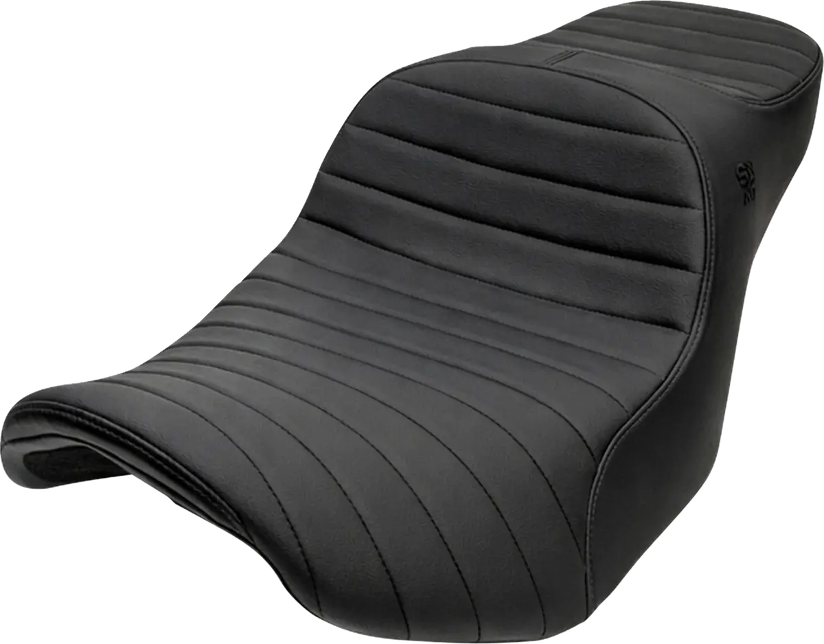 Slyfox Chariot Seat - Black Classic Stitch - Black Logo - Flh/Flt '23.5-'26 4729A 1