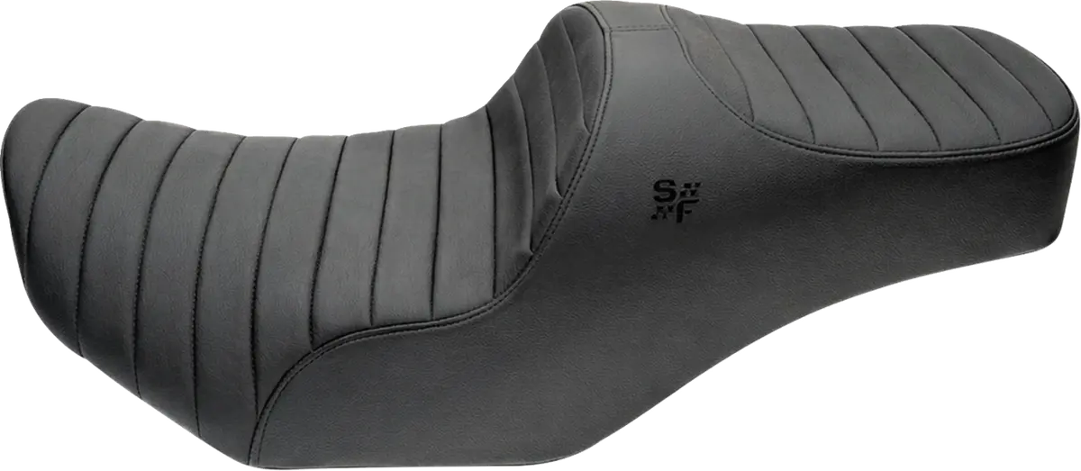 Slyfox Chariot Seat - Black Classic Stitch - Black Logo - Flh/Flt '23.5-'26 4729A 2