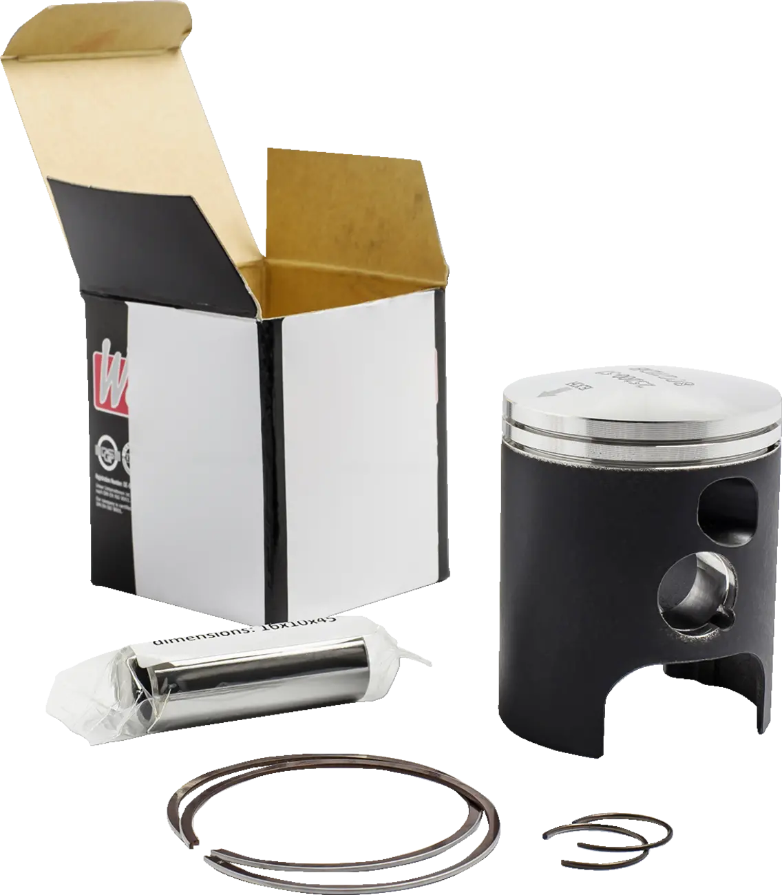 Wossner Piston Kit - 53.94 Mm - Kawasaki Kmx125 8007Da 1