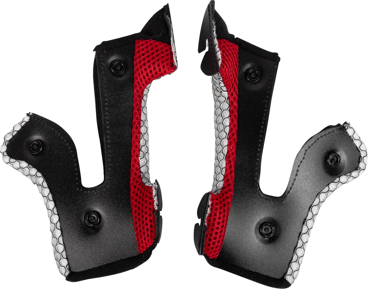 Moose Offroad Mr3 Cheek Pads - F.A.F. - Black - Small 0134-4228 2