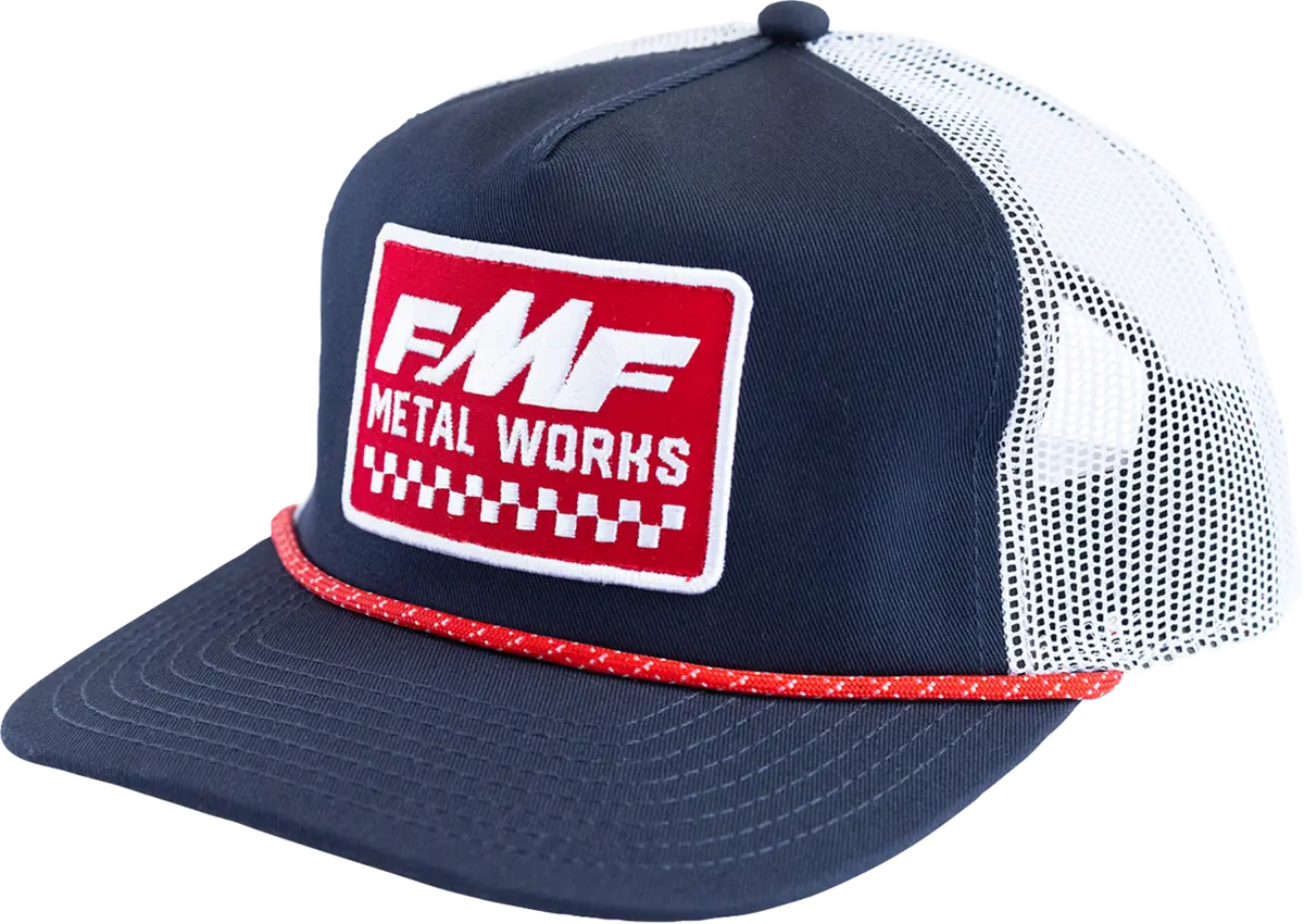 Fmf Metal Works Hat - Navy - One Size Sp26196900nvyos 1