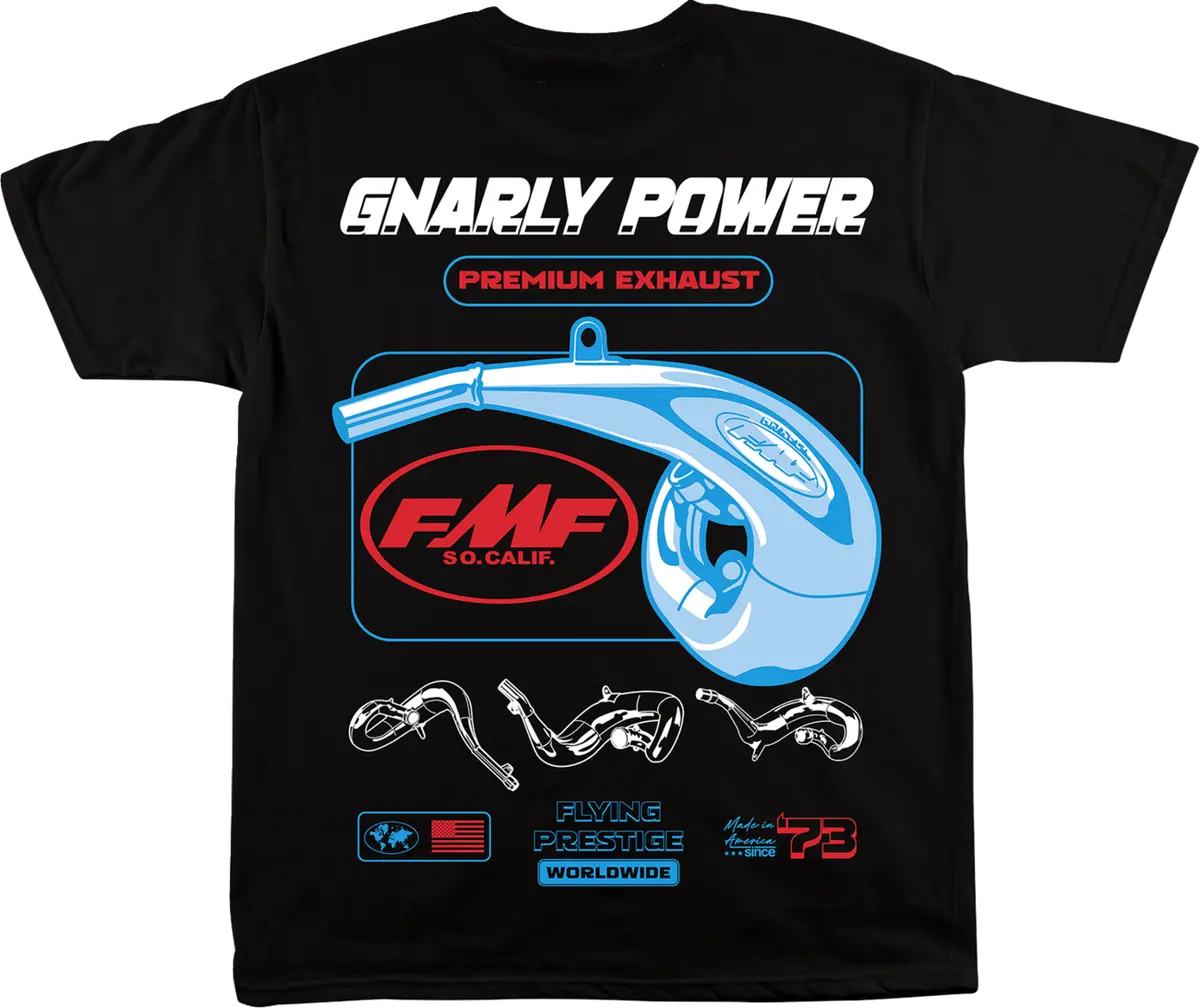 Fmf Gnarly Power T-Shirt - Black - Medium Sp26118900blkm 2