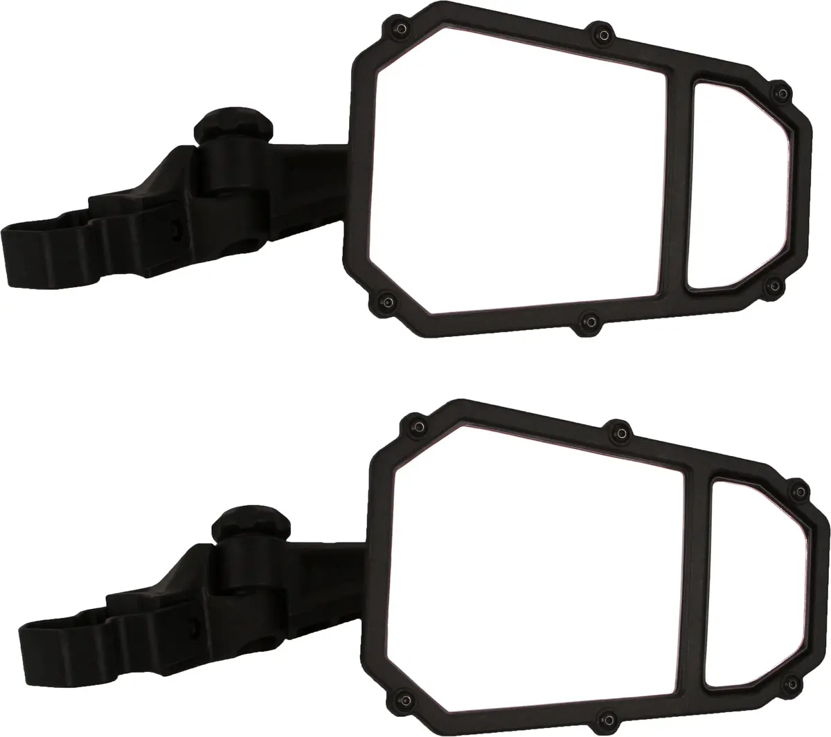 Elite Series 2 Side Mirrors Profit & Round Tube 2
