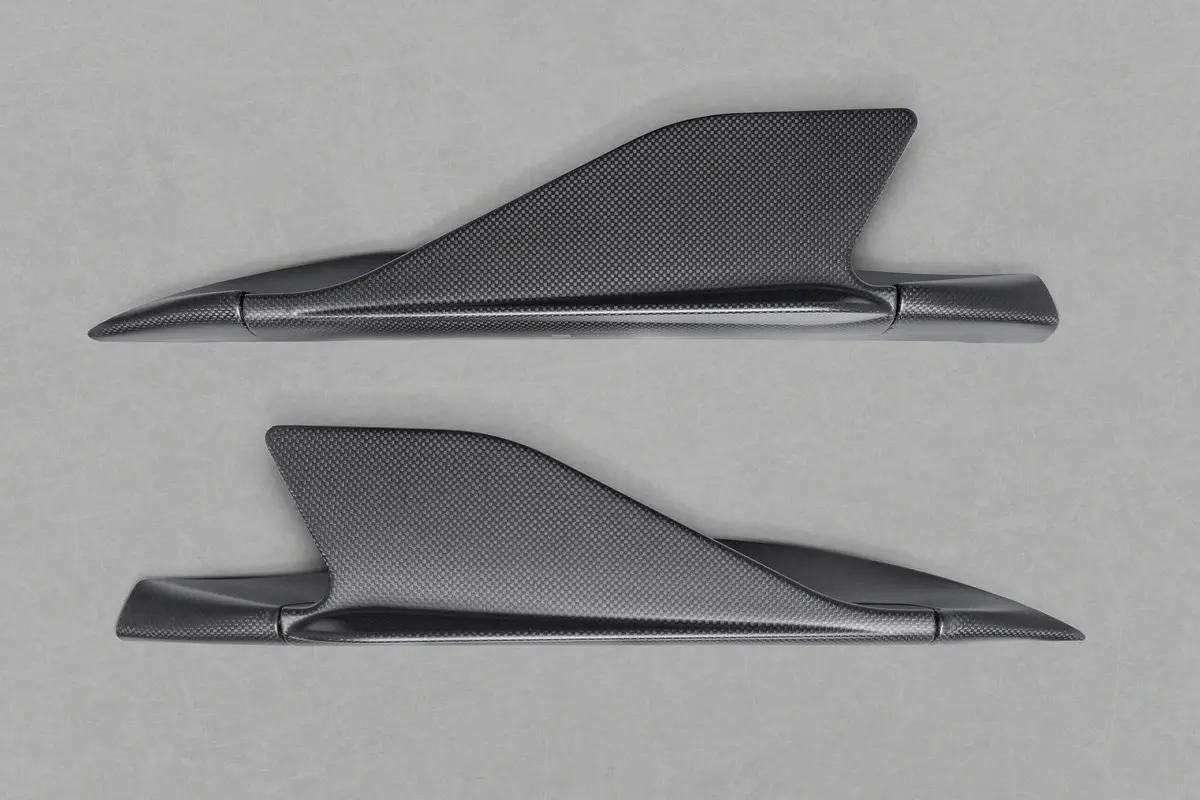 Capristo Carbon Fiber Side Fins - Ferrari 488 2