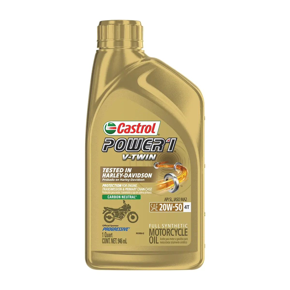 Castrol Power 1 Synthetic Engine Oil 4T 1