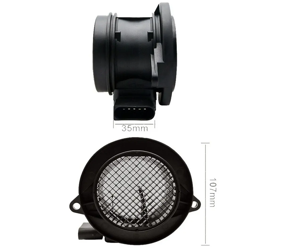 Maf Mass Air Flow Meter Sensor For Mercedes-Benz: C, Clc, Clk, And E-Class, Slk, Sprinter, 5Wk9638 1