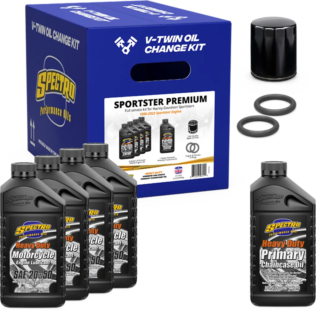 V Twin Full Oil Service Kit Xl Premium 1