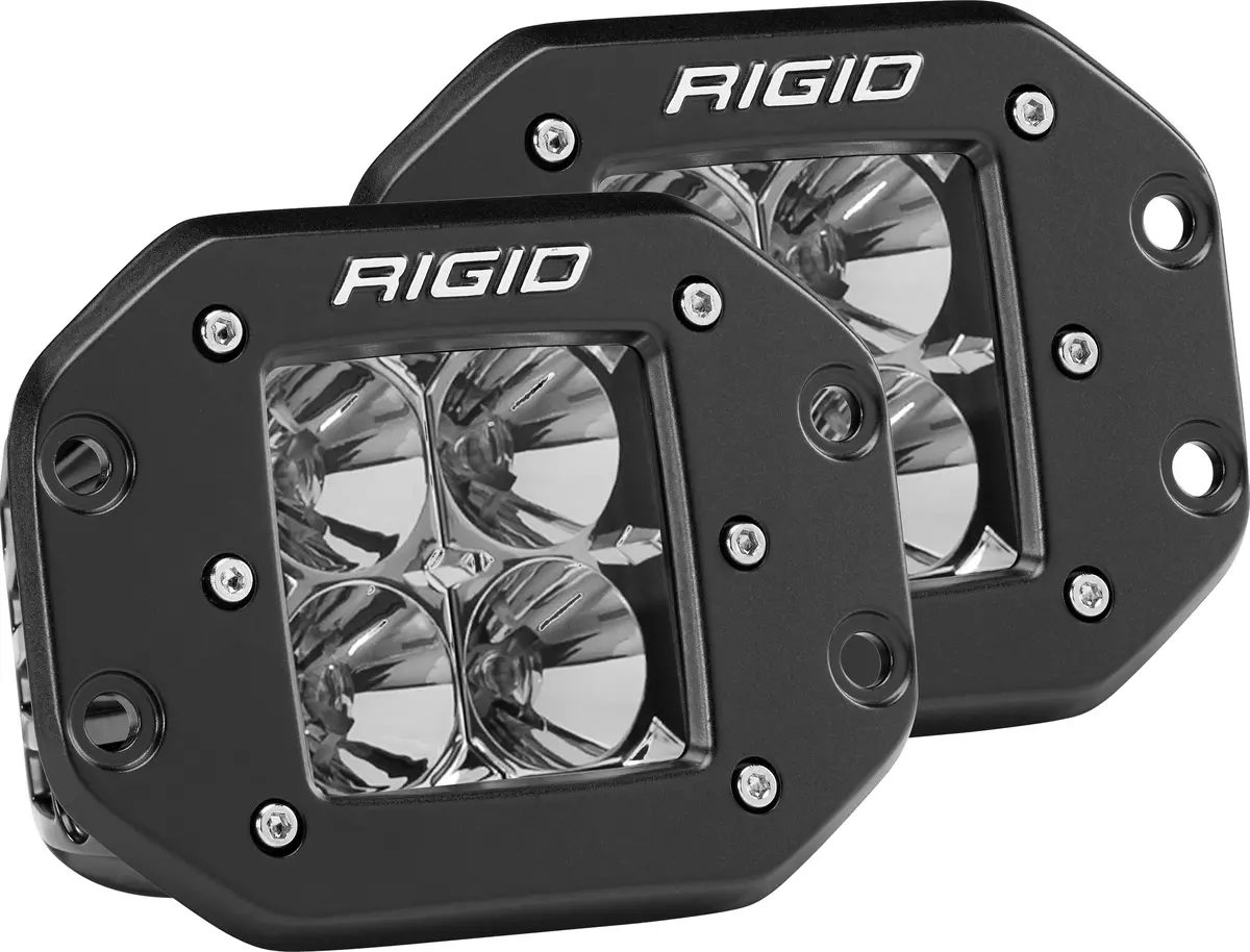 D Series Pro Flood Flush Mount Light Pair 1
