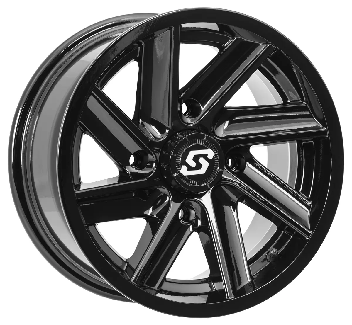 Chopper Wheel 14X7 4/110 5+2 (+10Mm) Black 1