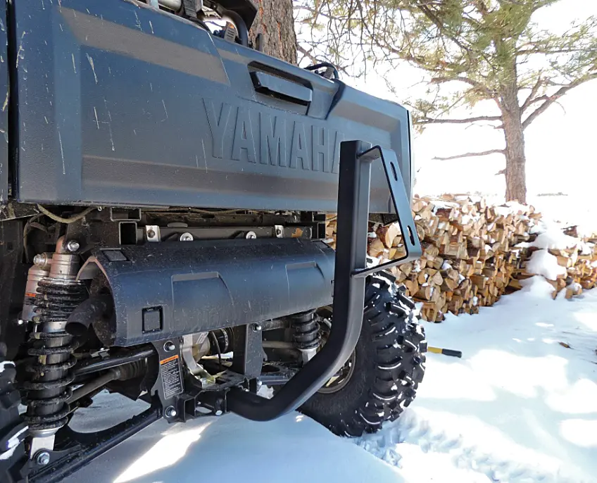 Curved Hitch Spare Tire Mount 1