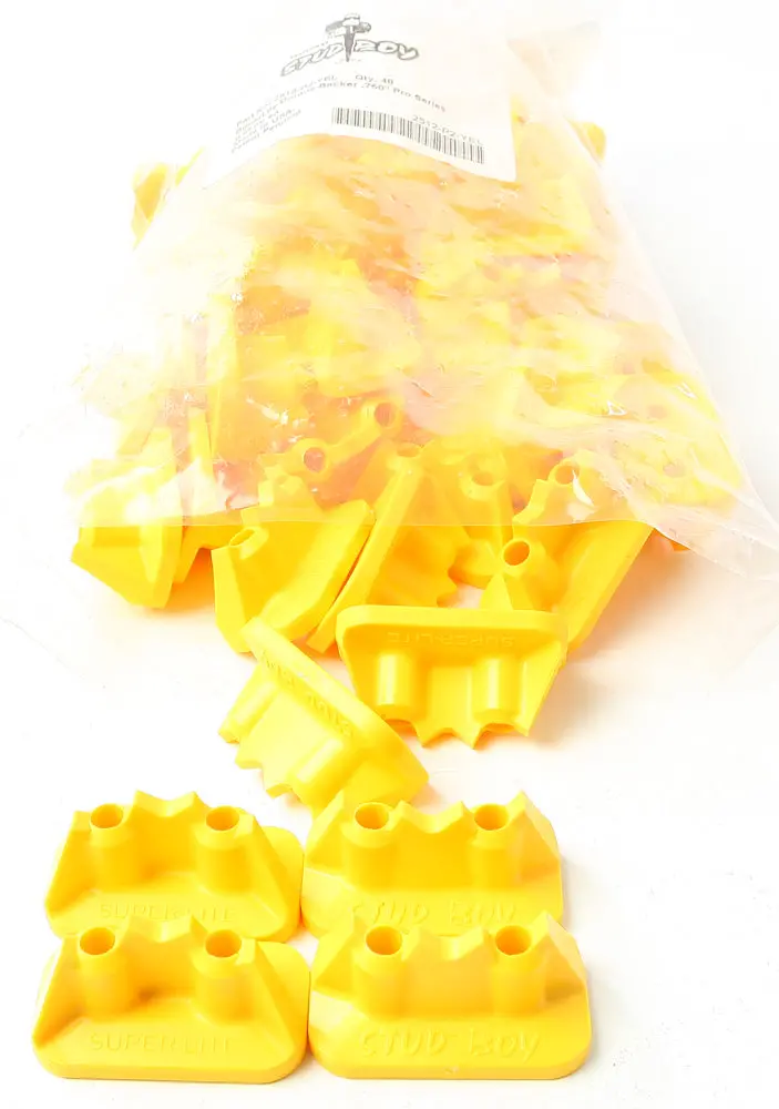 Super Lite Pro Series Double Backers 0.75" 48/Pk Yellow 1