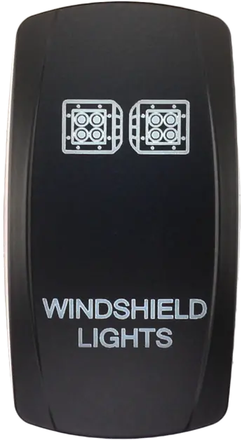 Dash Switch Rocker Face Windshield Light 1