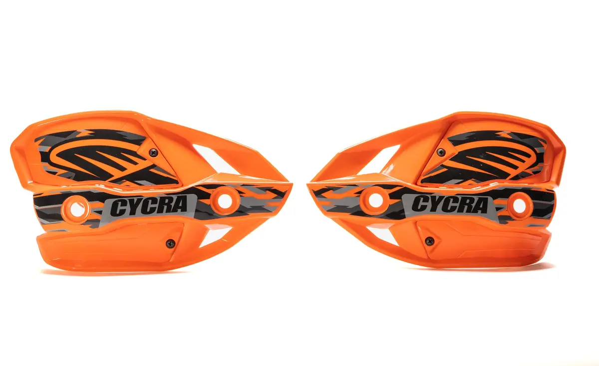 Ultra Handshields W/Covers Orange 1