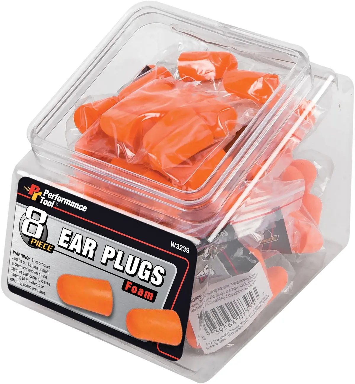 8 Pack Ear Plug/12 Pk W/Fishbowl Counter Display 1