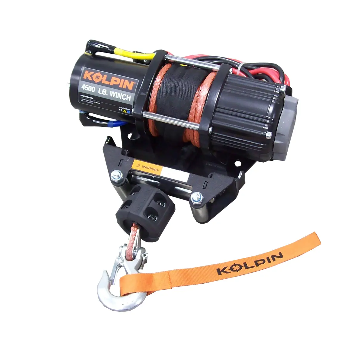 Quick Mount Winch 4500 Synthetic Kaw 1