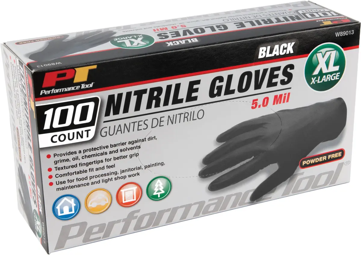 Nitrile Gloves X Large/100 2