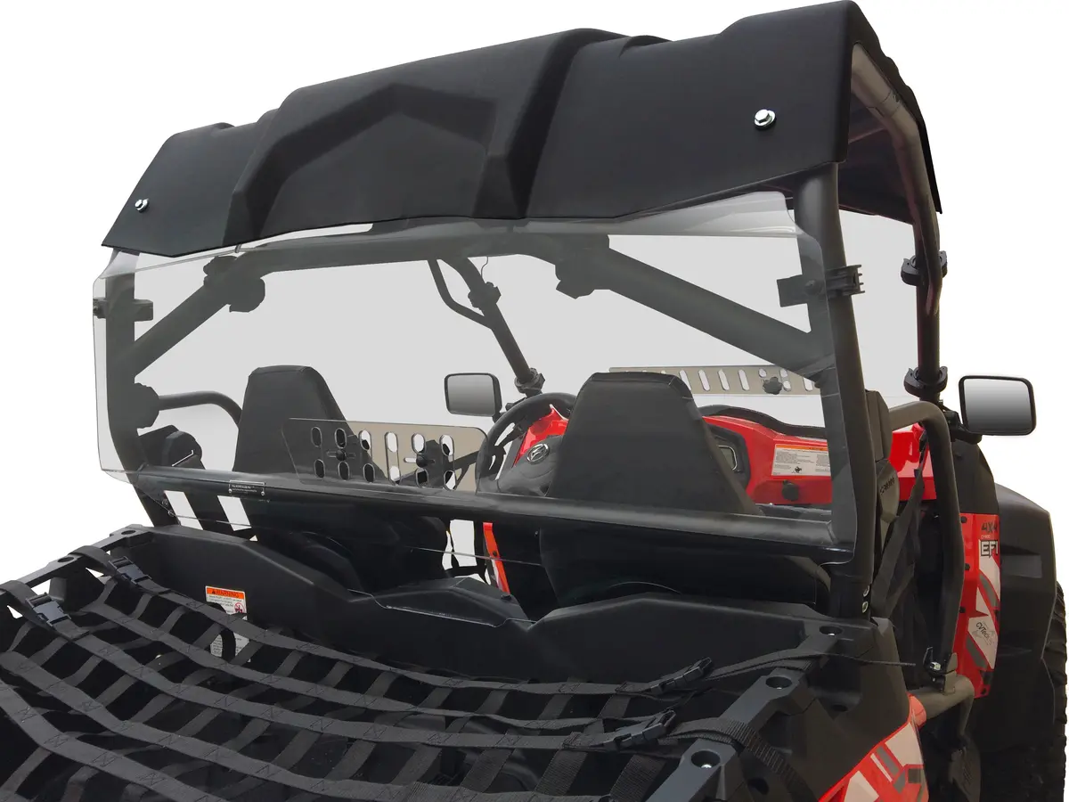 Rear Windshield Vented Cf Moto Z Force 1