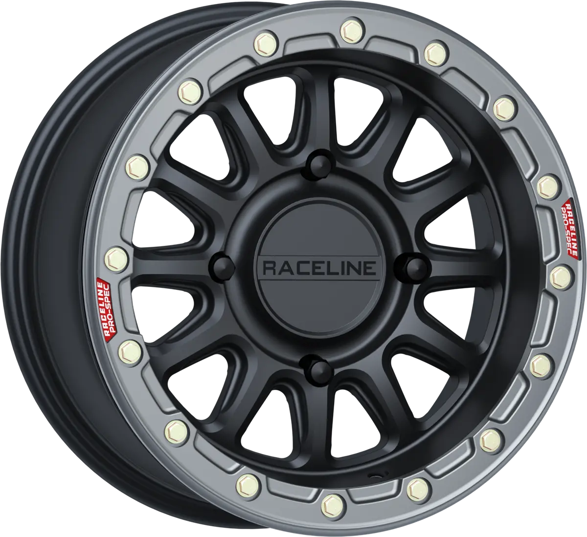 Alpha Wheel 4/137 Blk/Gunmetal 15X7 (+10Mm) 1