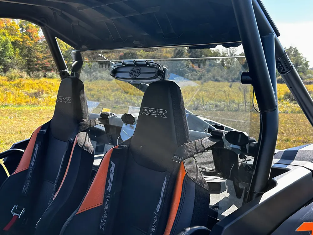 Rear Vented Windshield Tinted Polaris Rzr Xp 2
