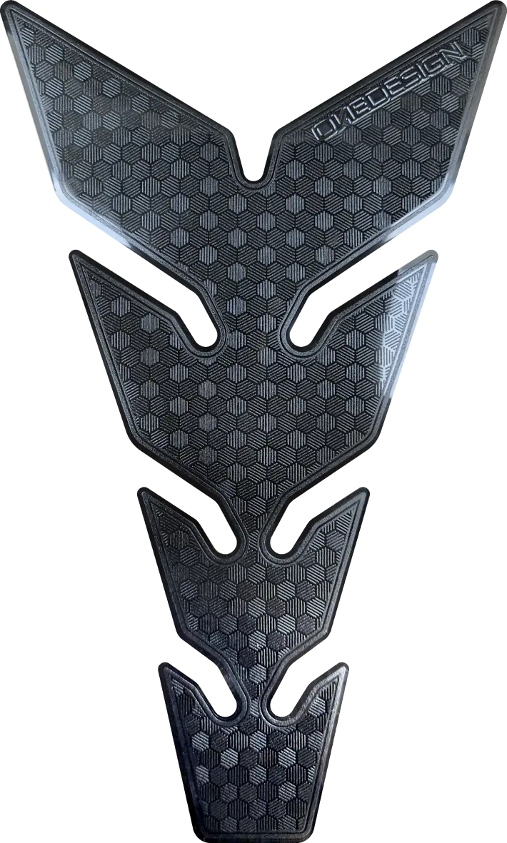 Ultra Thin Tank Pad Hexagons Black 2