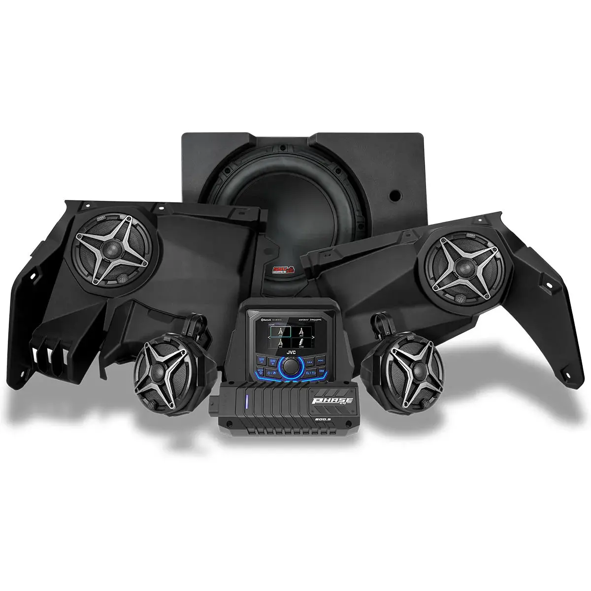 5 Speaker Kit W/ Jvc Controller 1