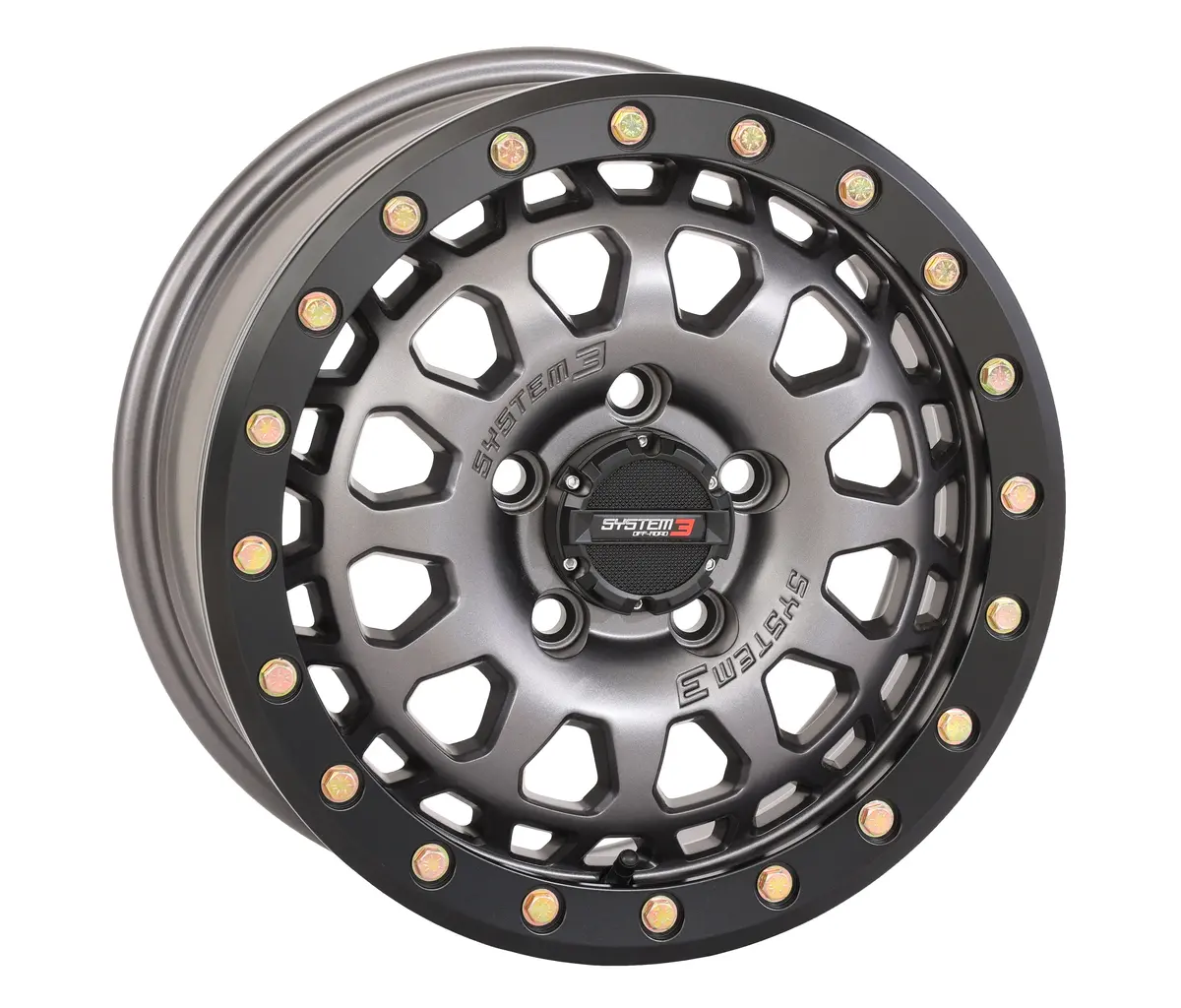 Sb6 Bl Wheel 15X7 6+1 (+50Mm) 5/4.5 Matte Gunmetal Grey 1