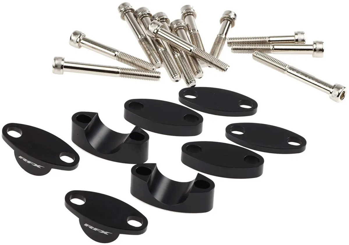 Handlebar Riser Kit 7/8" Black 25Mm/30Mm/35Mm/40Mm 1